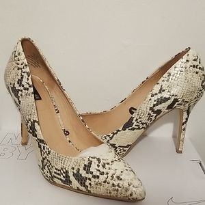 Genuine leather heels